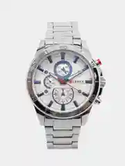 Серебряный мужские наручные часы Curren 8275 в подарочной упаковке