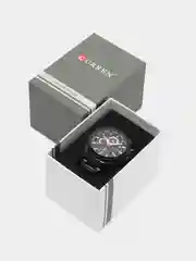 Хром мужские наручные часы Curren 8275 в подарочной упаковке