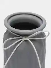 Серый ваза настольная, керамика
