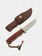 Бордовый охотничий нож - KnivesKing