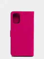 Фуксия кожаный PU чехол-книжка для Xiaomi Poco M3
