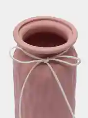Розовый ваза настольная, керамика