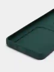 Тёмно-зелёный силиконовый чехол для Infinix Hot 20i (Инфиникс Хот 20ай)