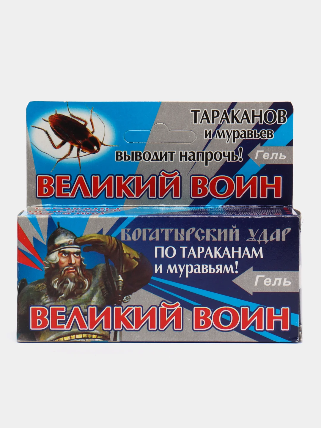 Гель от тараканов и муравьев Великий воин, 45 г - 2 шприца