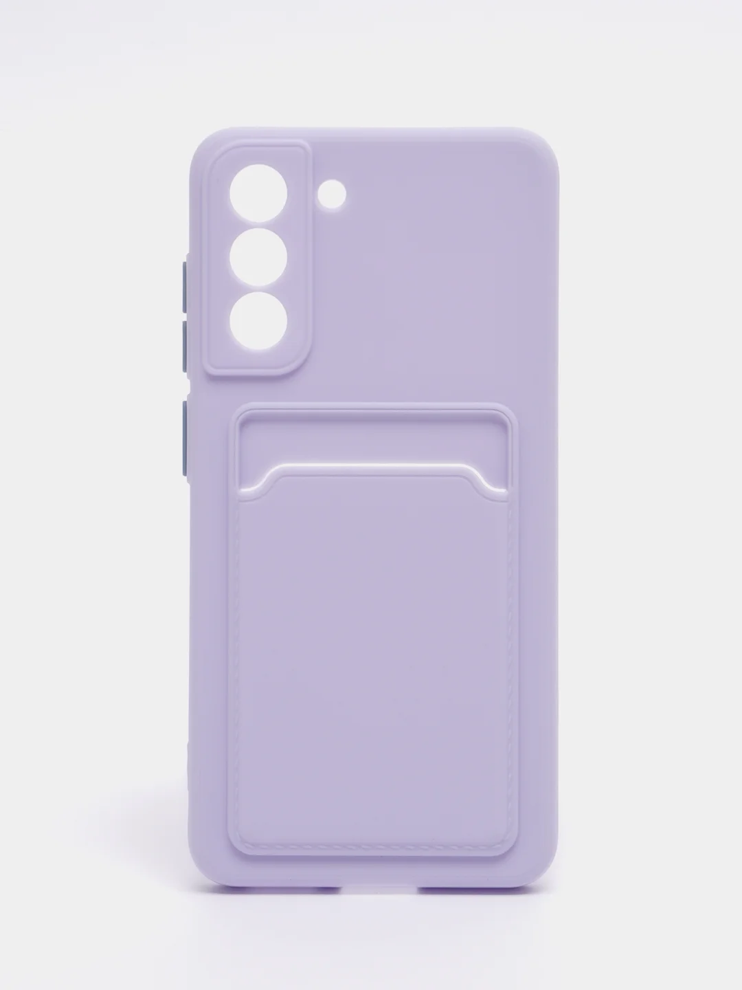 Лавандовый чехол для Samsung Galaxy S21 FE, S21FE (Самсунг Галакси С21 ФЕ, С21ФЕ), силиконовый