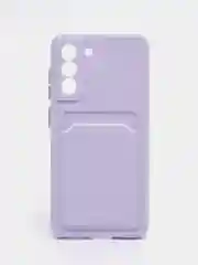 Лавандовый чехол для Samsung Galaxy S21 FE, S21FE (Самсунг Галакси С21 ФЕ, С21ФЕ), силиконовый