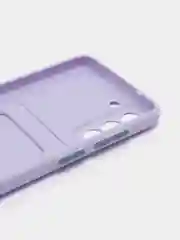 Красный чехол для Samsung Galaxy S21 FE, S21FE (Самсунг Галакси С21 ФЕ, С21ФЕ), силиконовый