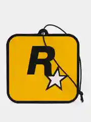 Оранжевый автомобильный ароматизатор Rockstar