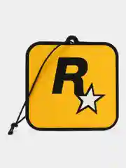 Оранжевый автомобильный ароматизатор Rockstar