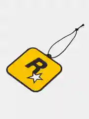 Оранжевый автомобильный ароматизатор Rockstar