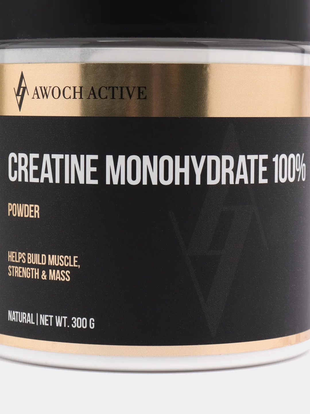Креатин моногидрат AWOCH ACTIVE, без вкуса, порошок, 300 грамм