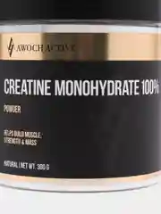 Креатин моногидрат AWOCH ACTIVE, без вкуса, порошок, 300 грамм