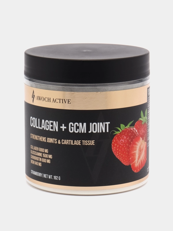Специализированный пищевой продукт для спортсменов AWOCH ACTIVE COLLAGEN+GCM JOINT, 192 г