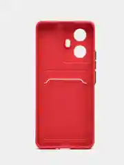 Коралловый чехол Realme 10 Pro+ 5G 10 Pro Plus 5G Реалми 10 Про Плюс, с карманом для карт, прозрачный