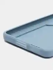 Синий меланж чехол для Samsung Galaxy S21 FE, S21FE (Самсунг Галакси С21 ФЕ, С21ФЕ), силиконовый