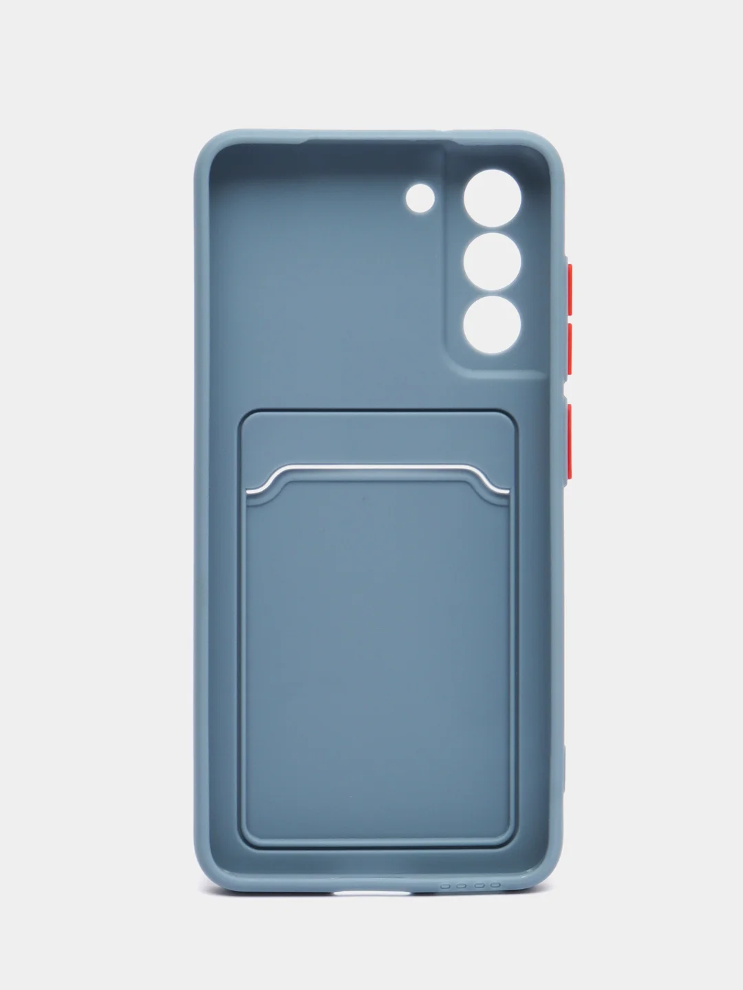 Синий меланж чехол для Samsung Galaxy S21 FE, S21FE (Самсунг Галакси С21 ФЕ, С21ФЕ), силиконовый