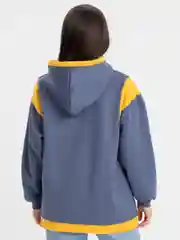 Бежевый худи оверсайз