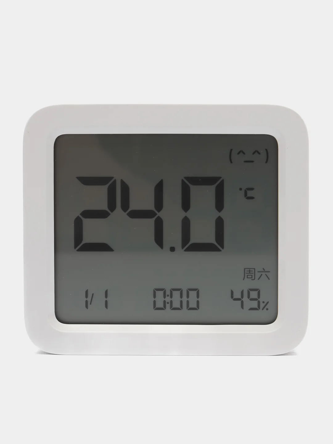 Белый метеостанция Xiaomi Mijia Intelligent Thermometer 3 MJWSD05MMC
