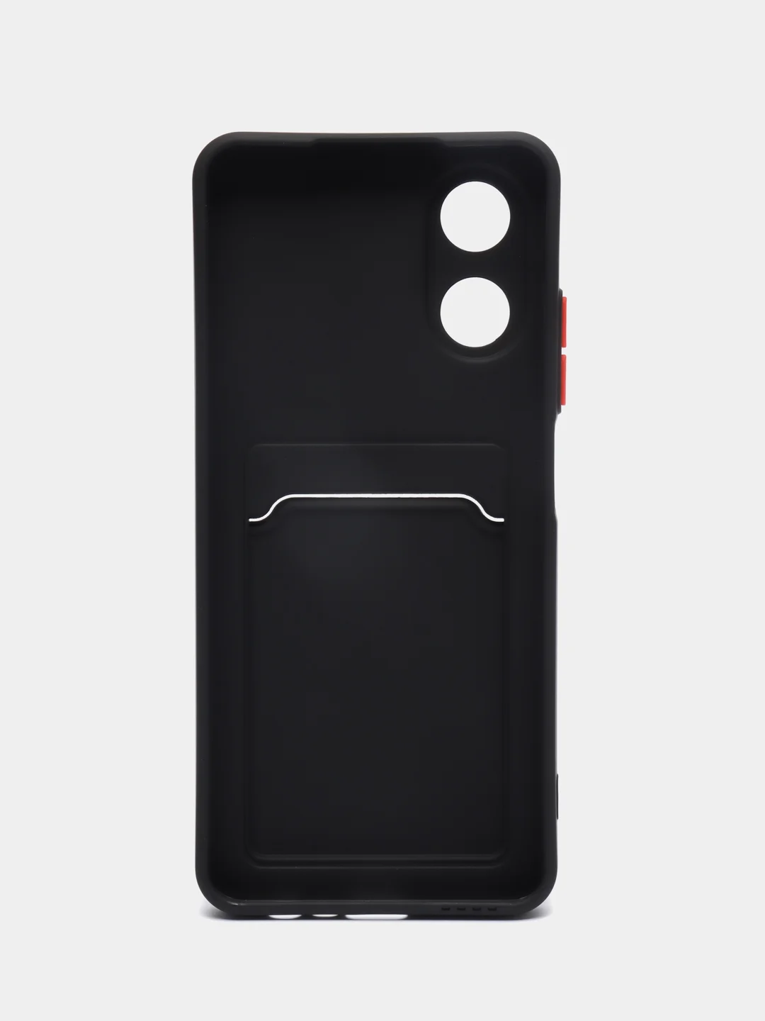 Тёмно-зелёный чехол для OPPO A17 / A17K (Оппо А17 / 17К), силиконовый, прозрачный
