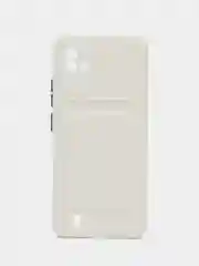 Силиконовый чехол для Realme C20, C11 2021, Narzo 50i c отсеком для карт, Реалми С20, С11