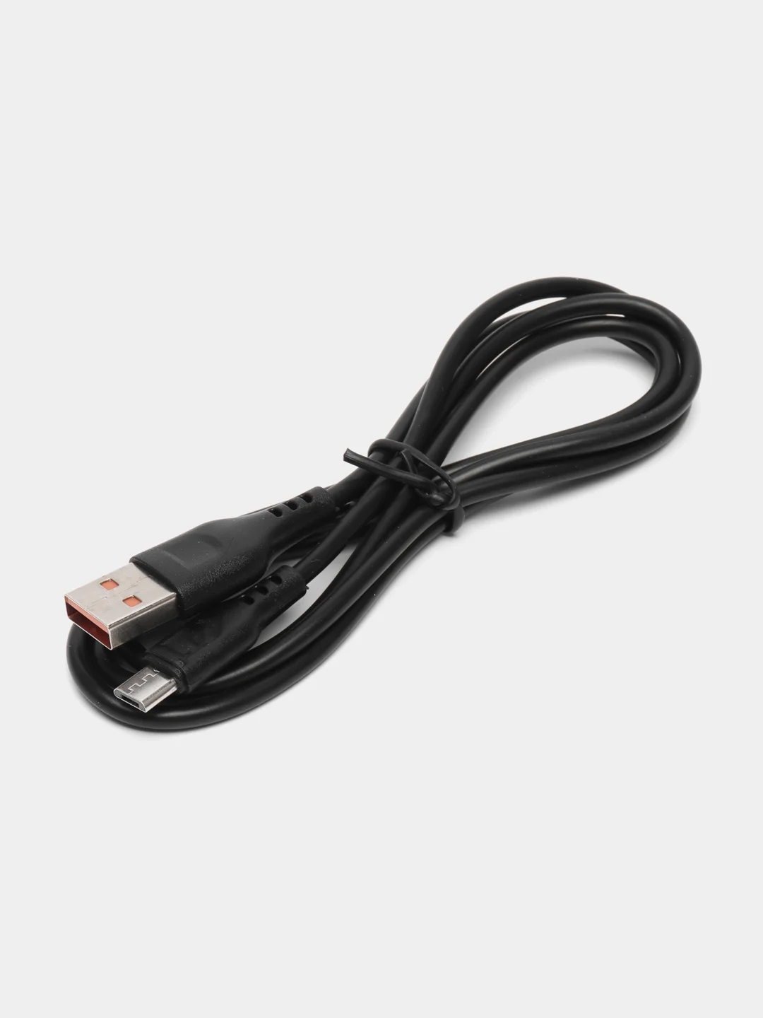 Черный зарядное устройство Denmen и кабель MicroUSB, 2,4A