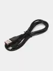 Черный зарядное устройство Denmen и кабель MicroUSB, 2,4A