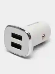 Белый автомобильное зарядное устройство Borofone BZ12 Micro, Type-C
