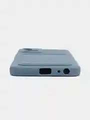 Синий меланж силиконовый чехол для Vivo Y21, Y21S, Y33S 4G, Y32 4G, Y21T, Y33T прозрачный