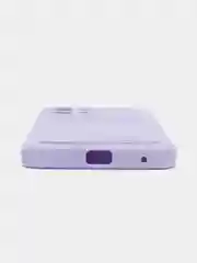 Лавандовый силиконовый чехол для Infinix Hot 11 2022 (Хот 11 2022), картхолдер, матовый