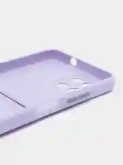 Лавандовый силиконовый чехол для Infinix Hot 11 2022 (Хот 11 2022), картхолдер, матовый