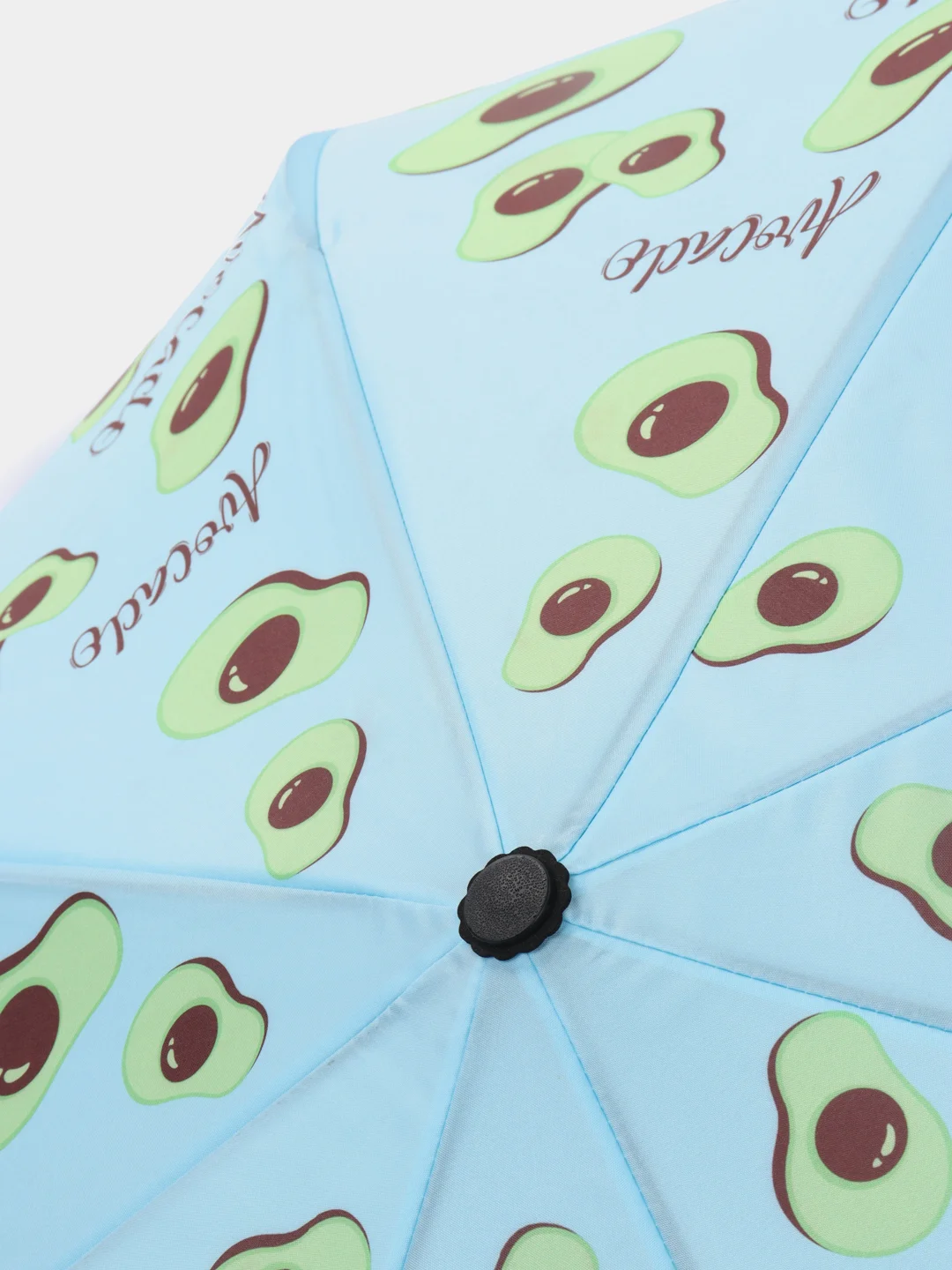 Зонт-наоборот Avocado lover, 8 спиц, d =108 см, цвет голубой
