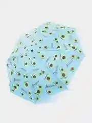 Зонт-наоборот Avocado lover, 8 спиц, d =108 см, цвет голубой