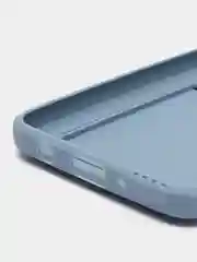 Синий меланж силиконовый чехол Samsung Galaxy A50, A50s, A30s (Самсунг Галакси А50, А30С), прозрачный