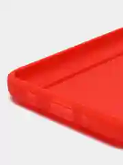Красный силиконовый чехол Samsung Galaxy A50, A50s, A30s (Самсунг Галакси А50, А30С), прозрачный