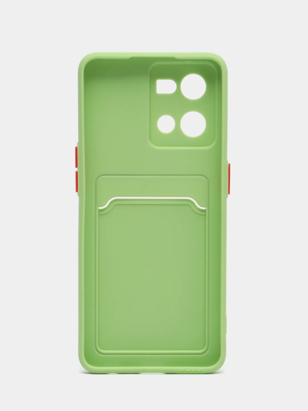 Зеленый чехол для OPPO Reno 7 4G / Reno 8 4G (Оппо Рено 7, 8 4 Джи), силиконовый