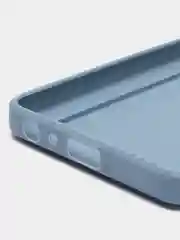 Синий меланж силиконовый чехол для Tecno Spark 10 5G, c отсеком для карт