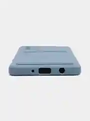 Синий меланж силиконовый чехол для Samsung Galaxy A51 (SM-A515F) (Самсунг Галакси А51), прозрачный