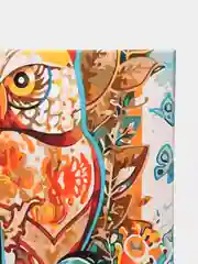 Картина интерьерная на холсте "Абстрактные совы" - 6 Г, 60 x 40