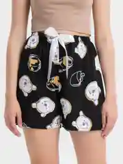Черный шорты женские домашние, короткие шорты на резинке летние, 5 цветов