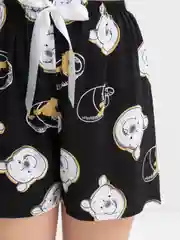 Черный шорты женские домашние, короткие шорты на резинке летние, 5 цветов
