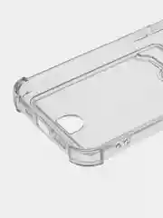 Прозрачный чехол для iPhone (Айфон) 11, 12, 13, 14, XR, 7, 8, Plus, Pro Max, с картхолдером, силиконовый