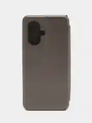 Серый чехол-книжка для Realme 10 Pro Plus / 10 Pro+ (Реалми 10 Про Плюс)