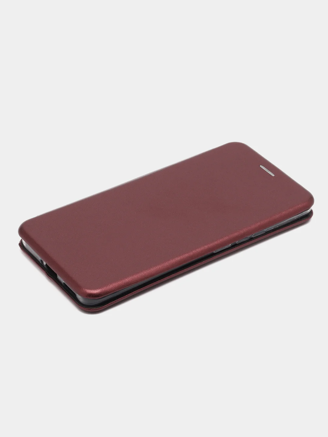 Багровый чехол-книжка для Realme 10 Pro Plus / 10 Pro+ (Реалми 10 Про Плюс)
