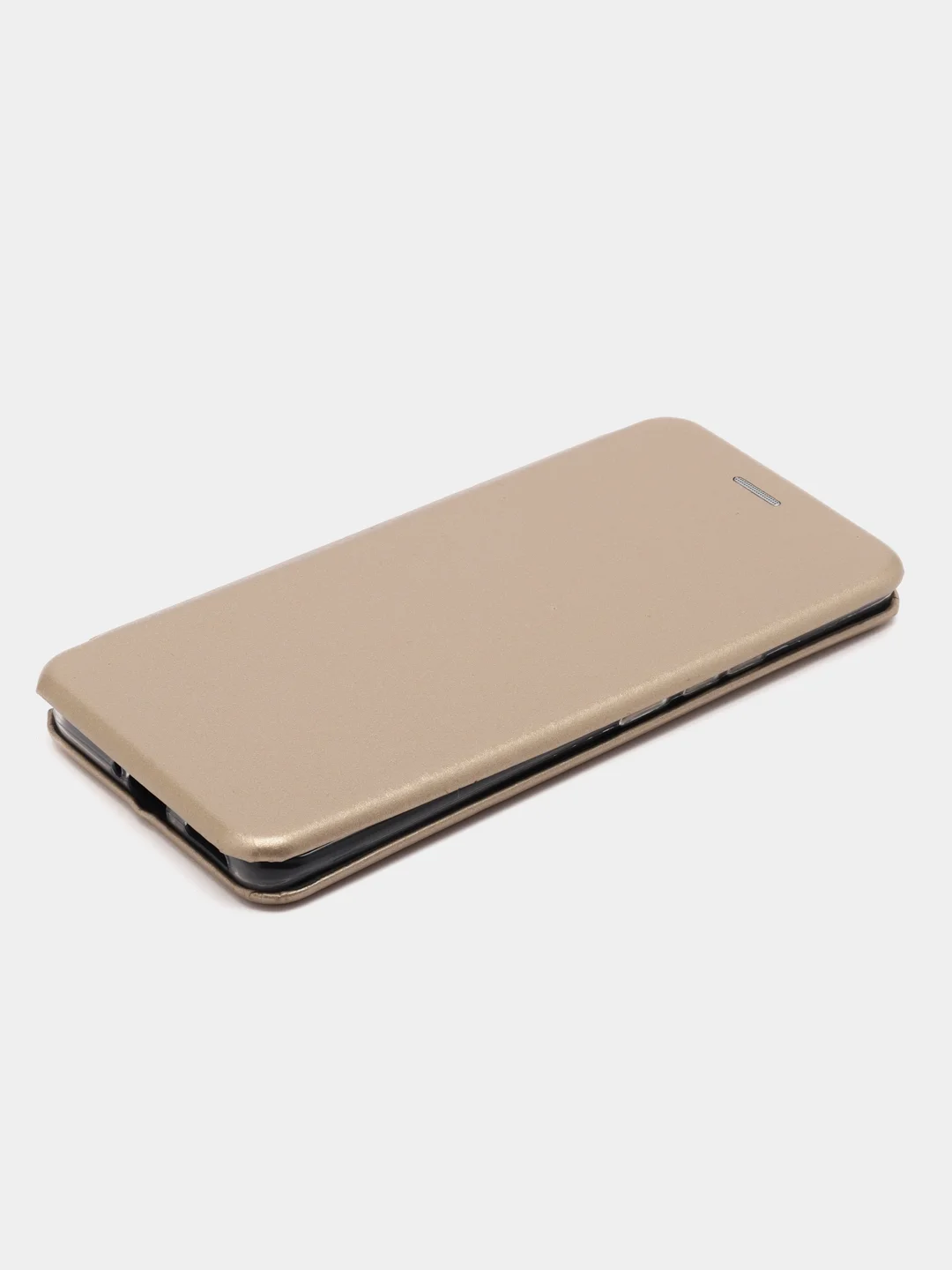 Золотой чехол-книжка для Realme 10 Pro Plus / 10 Pro+ (Реалми 10 Про Плюс)