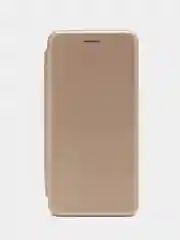 Золотой чехол-книжка для Realme 10 Pro Plus / 10 Pro+ (Реалми 10 Про Плюс)