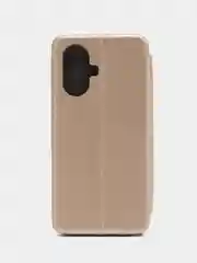 Золотой чехол-книжка для Realme 10 Pro Plus / 10 Pro+ (Реалми 10 Про Плюс)