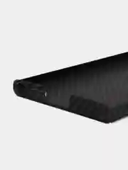 Черный чехол для Samsung S23 Ultra, Карбон Carbon, Накладка С23 ультра