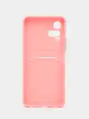 Пудровый силиконовый чехол для Vivo Y21, Y21S, Y33S 4G, Y32 4G, Y21T, Y33T прозрачный
