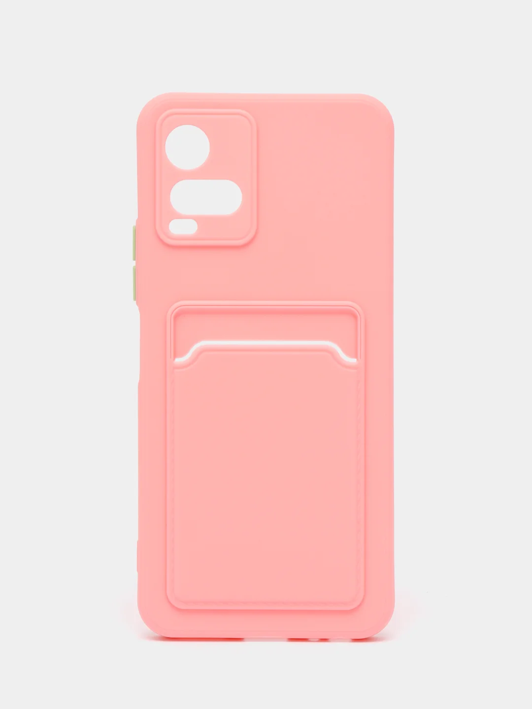 Пудровый силиконовый чехол для Vivo Y21, Y21S, Y33S 4G, Y32 4G, Y21T, Y33T прозрачный