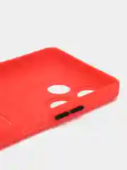 Коралловый силиконовый чехол для Infinix Hot 30, с защитой камеры, прозрачный